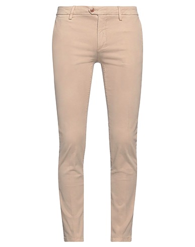 TELERIA ZED Pantalone Panna 97% Cotone, 3% Elastan