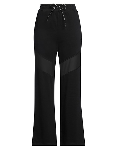 PINKO Casual trouser Black 100% Cotton, Polyester, Glass