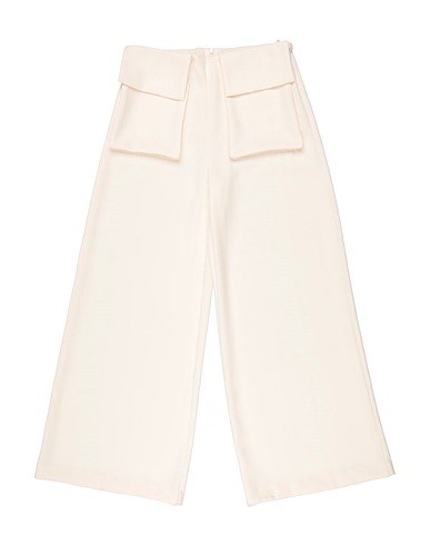 ELISABETTA FRANCHI Pantalon LA MIA BAMBINA Ivoire 100% Polyester