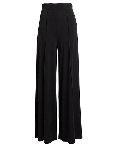 CHIARA BONI LA PETITE ROBE Casual trouser Black 98% Viscose, 2% Elastane
