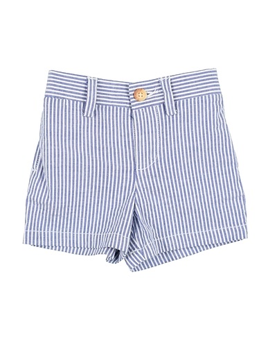 POLO RALPH LAUREN Shorts & Bermuda STRETCH COTTON SEERSUCKER SHORT
 Slate blue 98% Cotton, 2% Elastane