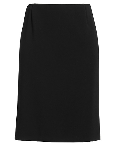 AMANIA MO Gonna midi Nero 63% Poliestere, 32% Rayon, 5% Elastan