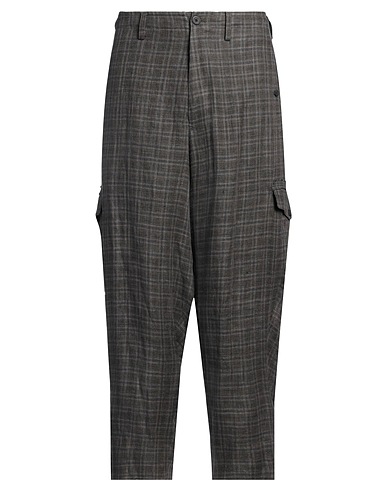 Y'S FOR MEN Casual trouser Grey 100% Linen
