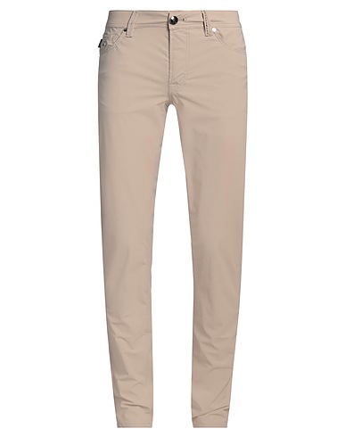 TRAMAROSSA Casual trouser Sand 71% Polyamide, 29% Elastane