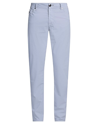 TRAMAROSSA Casual trouser Sky blue 71% Polyamide, 29% Elastane