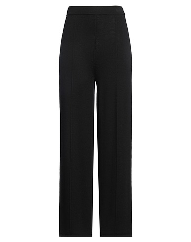 A.MANTÓ Casual pants Black 100% Merino Wool