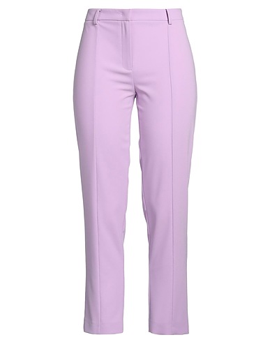 PATRIZIA PEPE Casual trouser Mauve 89% Polyester, 11% Elastane
