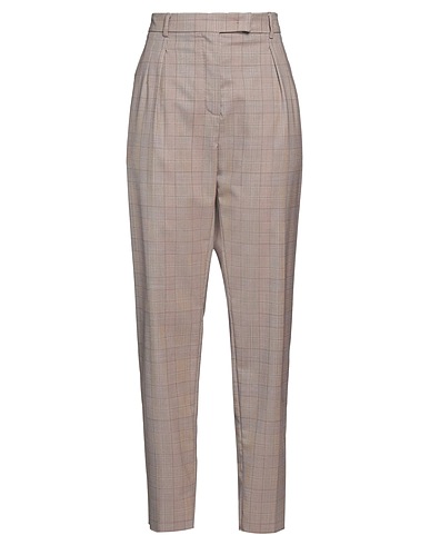MAX MARA STUDIO Casual pants Brown 54% Virgin Wool, 44% Polyester, 2% Elastane