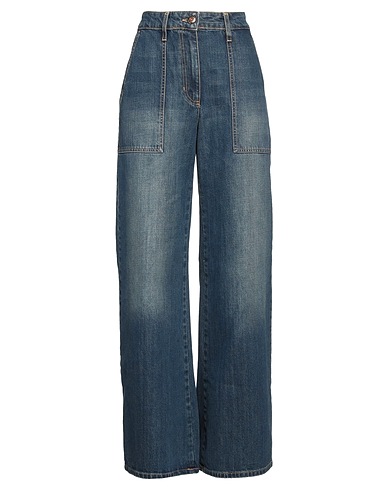 SHAFT Denim pants Blue 100% Cotton