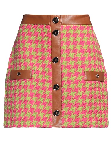 SAHOCO Mini skirt Magenta 67% Cotton, 30% Polyester, 3% Elastane