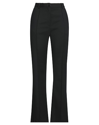 STELLA NOVA Casual trouser Black 74% Polyester, 24% Viscose, 2% Elastane