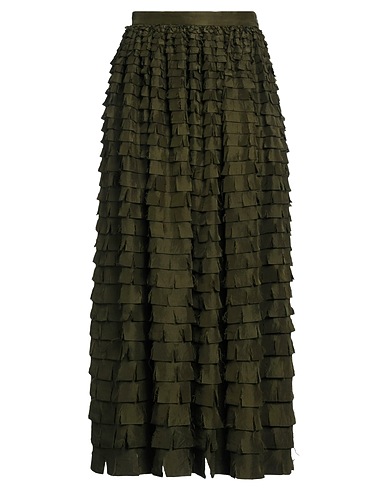 CHRISTIAN WIJNANTS BOTTOMWEAR Military green 100% Silk