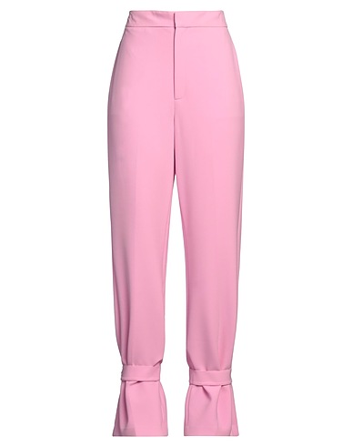 TED BAKER Casual trouser Pink 61% Polyester, 26% Viscose, 7% Cotton, 6% Elastane