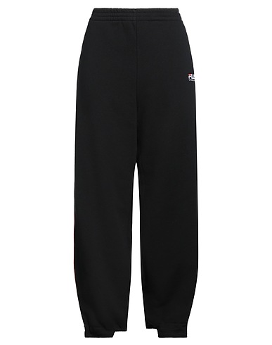 Y/PROJECT x FILA Pantalone Nero 100% Cotone