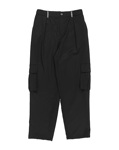 MISSONI KIDS Casual trouser Black 100% Virgin Wool