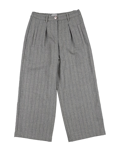 BRUNELLO CUCINELLI Casual trouser Grey 43% Wool, 42% Virgin Wool, 12% Polyamide, 2% Viscose, 1% Metallic Polyester