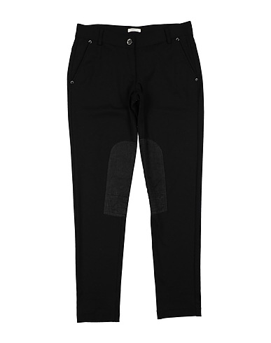 MISS GRANT Casual trouser Black 65% Viscose, 30% Polyester, 5% Elastane