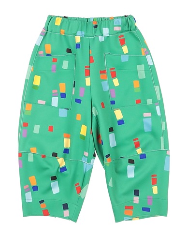 MIMISOL Casual pants Green 95% Polyester, 5% Elastane