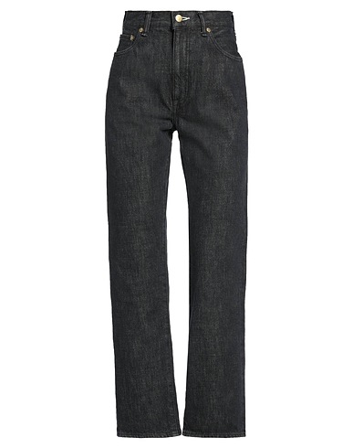 TU ES MON TRÉSOR Pantaloni jeans Nero 100% Cotone