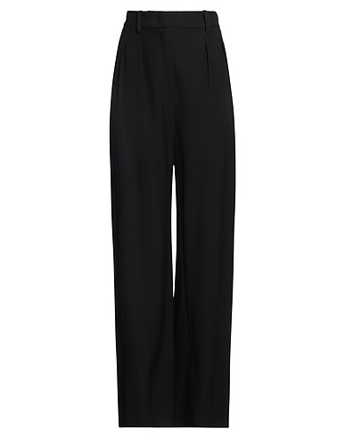 ERIKA CAVALLINI Casual trouser Black 96% Viscose, 4% Elastane