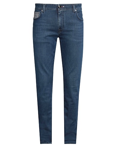 TRAMAROSSA Pantaloni jeans Blu 87% Cotone, 9% Poliestere, 4% Elastan