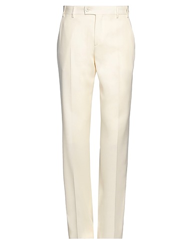 OFF-WHITE™ Casual pants Ivory 100% Virgin Wool
