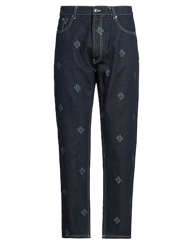 HUGO Denim trousers Blue 100% Cotton