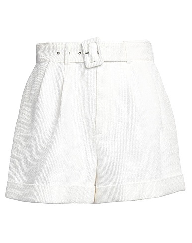 TED BAKER Shorts & Bermuda Off white 36% Cotone, 36% Poliammide, 28% Poliestere