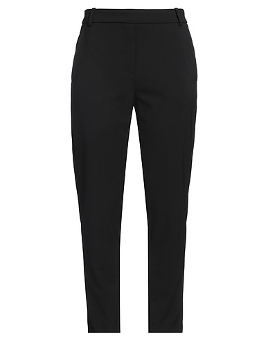 KILTIE Pantalone Nero 53% Poliestere, 43% Lana Vergine, 4% Elastan