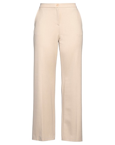ELENA MIRÒ Casual pants Beige 62% Polyester, 26% Viscose, 9% Wool, 3% Elastane