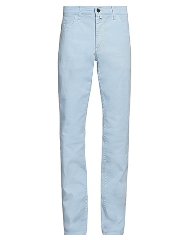 BARBOUR Casual trouser Azure 56% Organic cotton, 41% Cotton, 3% Elastane