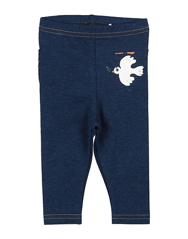 MINI RODINI X WRANGLER Leggings Blu 95% Cotone, 5% Elastan
