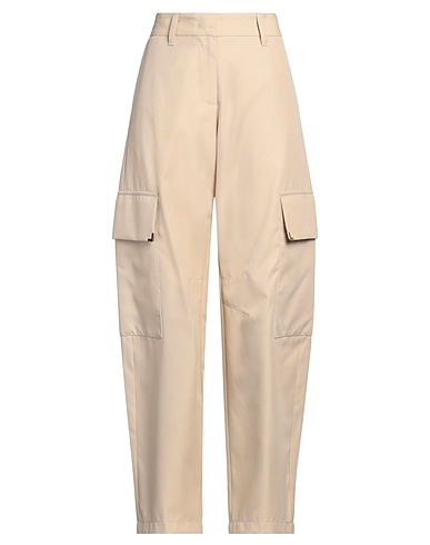 PALM ANGELS Casual trouser Beige 65% Polyester, 35% Cotton
