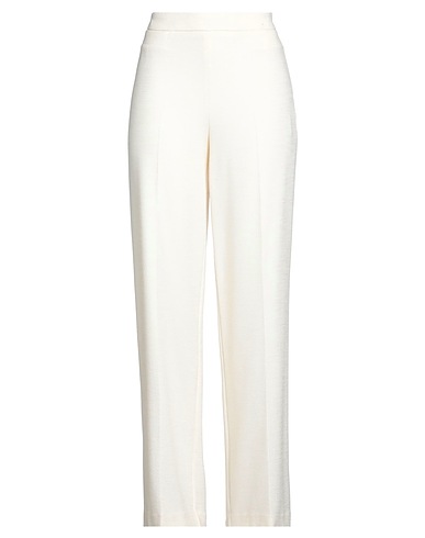 FURORE Pantalone Avorio 62% Viscosa, 36% Poliestere, 2% Elastan