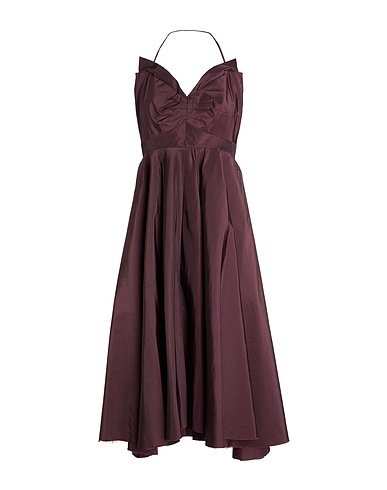 MAISON MARGIELA Vestito midi Prugna 100% Poliammide