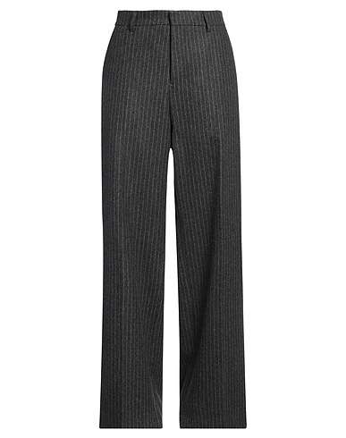AMI ALEXANDRE MATTIUSSI Casual pants Grey 100% Virgin Wool