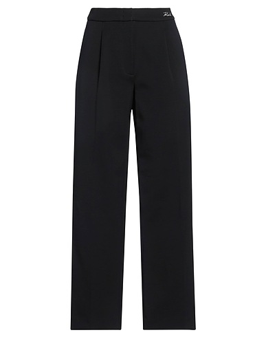 KARL LAGERFELD Casual trouser Black 75% Cotton, 18% Nylon, 7% Elastane