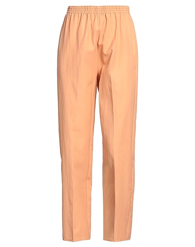FORTE_FORTE Casual trouser Apricot 65% Viscose, 22% Cotton, 13% Polyamide