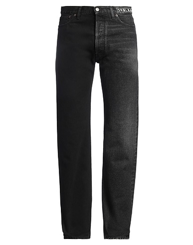 MM6 MAISON MARGIELA Denim trousers Black 100% Cotton