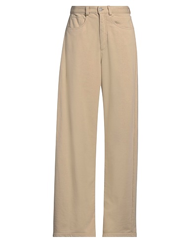 MM6 MAISON MARGIELA Casual trouser Sand 67% Cotton, 33% Polyester