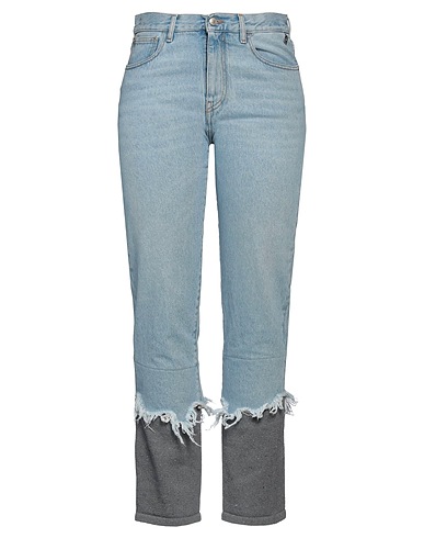 GCDS Denim trousers Blue 100% Cotton