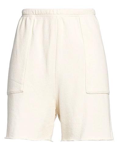 THE GREAT. Shorts & Bermuda Cream 100% Cotton