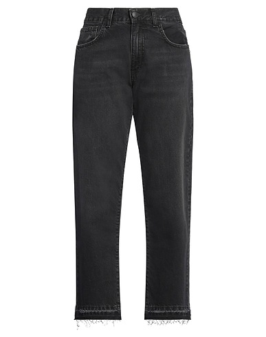 BALLANTYNE Denim trousers Black 100% Cotton