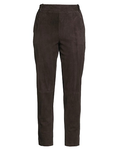KILTIE Pantalone Testa di moro 100% Pelle di capra