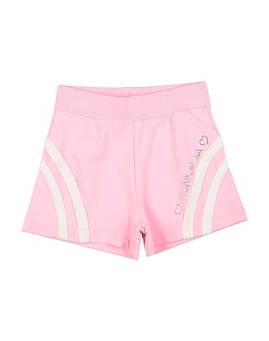 MONNALISA Shorts & Bermuda Pink 95% Cotton, 5% Elastane