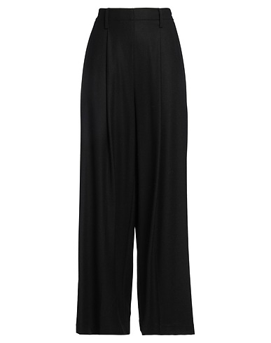 BALLANTYNE Casual trouser Black 96% Virgin Wool, 4% Elastane