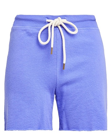 THE GREAT. Shorts & Bermuda Purple 100% Cotton
