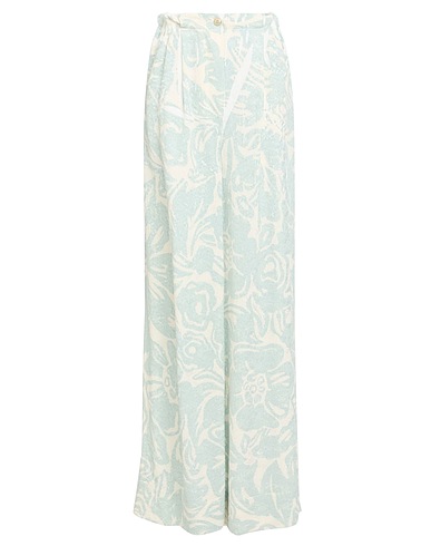 LANVIN Casual trouser Sky blue 100% Viscose