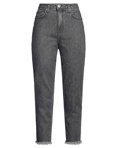 SHAFT Denim pants Black 99% Cotton, 1% Elastane