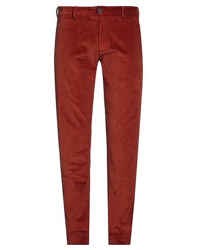 SEASE Casual pants Rust 98% Cotton, 2% Elastane